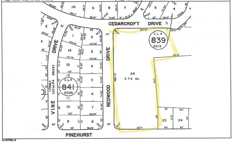 cedarcroft dr, Mays Landing, New Jersey 08330-0000, ,Lots/land,For Sale,dr,538753