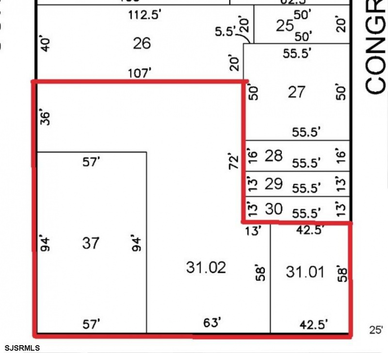 511 Pacific, Atlantic City, New Jersey 08401, ,Lots/land,For Sale,Pacific,543345