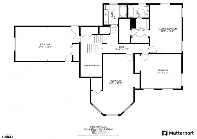 2 Buckingham Dr, Egg Harbor Township, New Jersey 08234, 4 Bedrooms Bedrooms, 11 Rooms Rooms,2 BathroomsBathrooms,Residential,For Sale,Buckingham Dr,543464