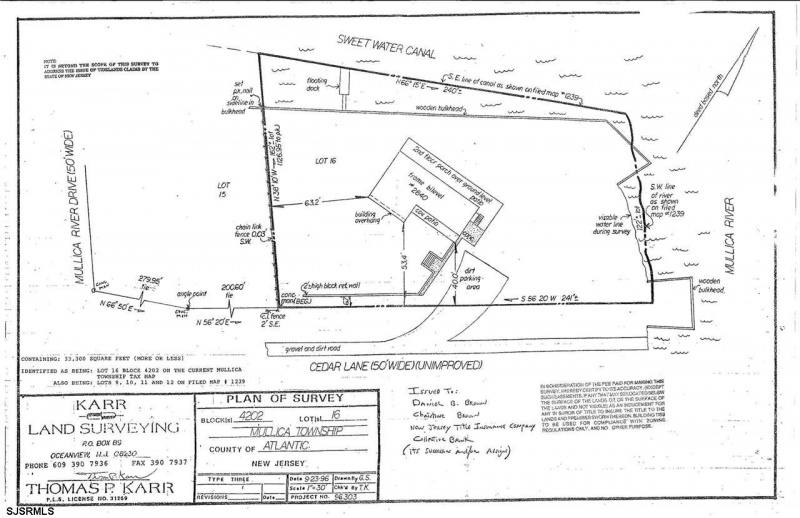 2840 Cedar Lane, Sweetwater, New Jersey 08037, 4 Bedrooms Bedrooms, 10 Rooms Rooms,3 BathroomsBathrooms,Residential,For Sale,Cedar Lane,543515